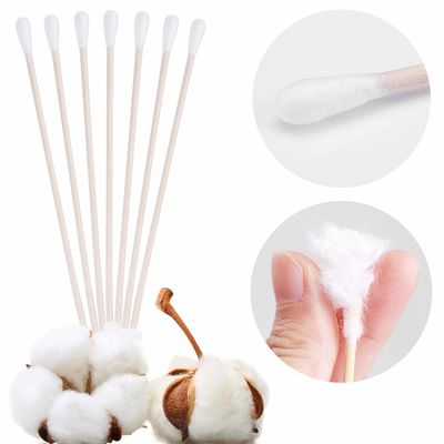 OEM 100 PC 6은 의료솜 티핑된 적용기로 조금씩 움직입니다